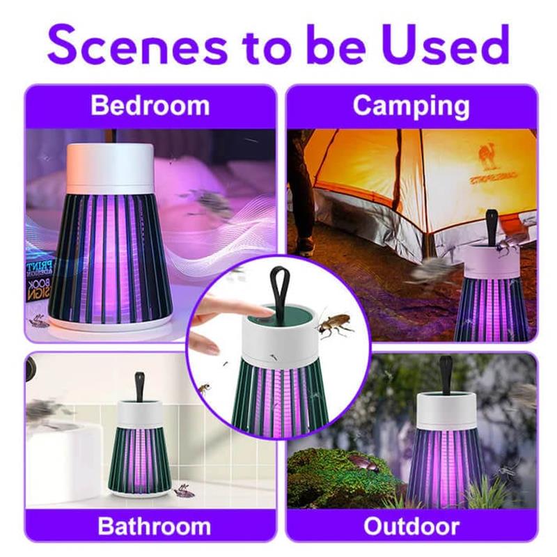 🔥LAST DAY SURPRISE PRICE: ￡8.99!!🔥USB/Rechargeable Mosquito & Fly Trap Lamp