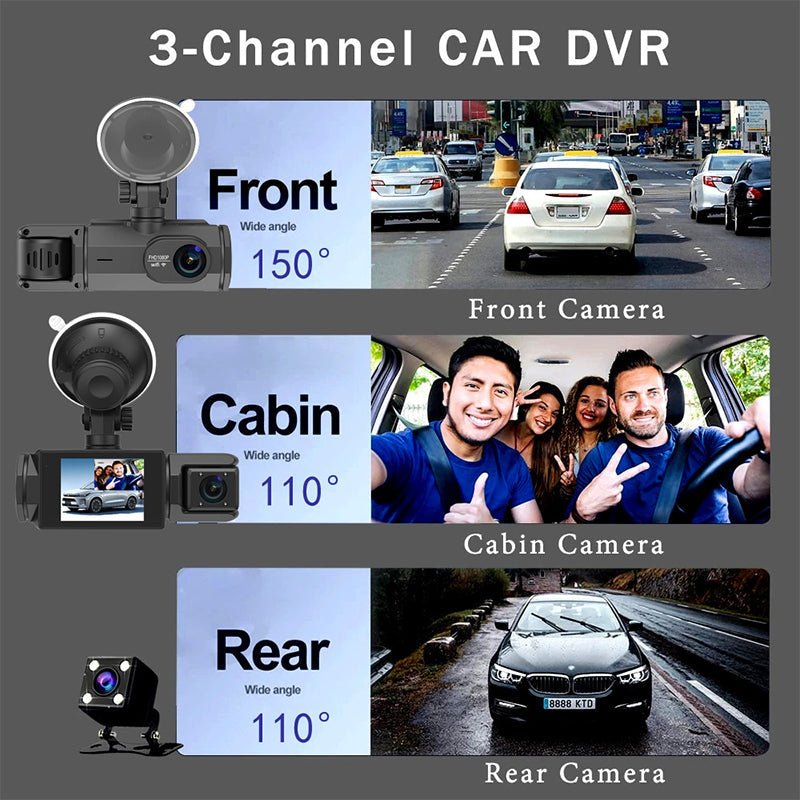 🏆LAST DAY SALE: ONLY ￡19.99!!✨⚡ 50K+ SOLD! 🎁HD 1080p Car Recorder with Reverse Camera
