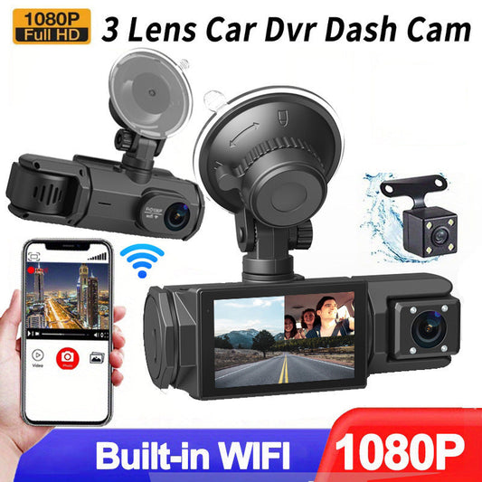🏆LAST DAY SALE: ONLY ￡19.99!!✨⚡ 50K+ SOLD! 🎁HD 1080p Car Recorder with Reverse Camera