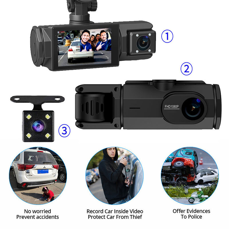 🏆LAST DAY SALE: ONLY ￡19.99!!✨⚡ 50K+ SOLD! 🎁HD 1080p Car Recorder with Reverse Camera