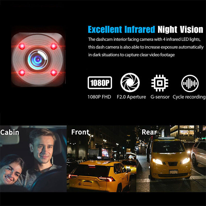 🏆LAST DAY SALE: ONLY ￡19.99!!✨⚡ 50K+ SOLD! 🎁HD 1080p Car Recorder with Reverse Camera