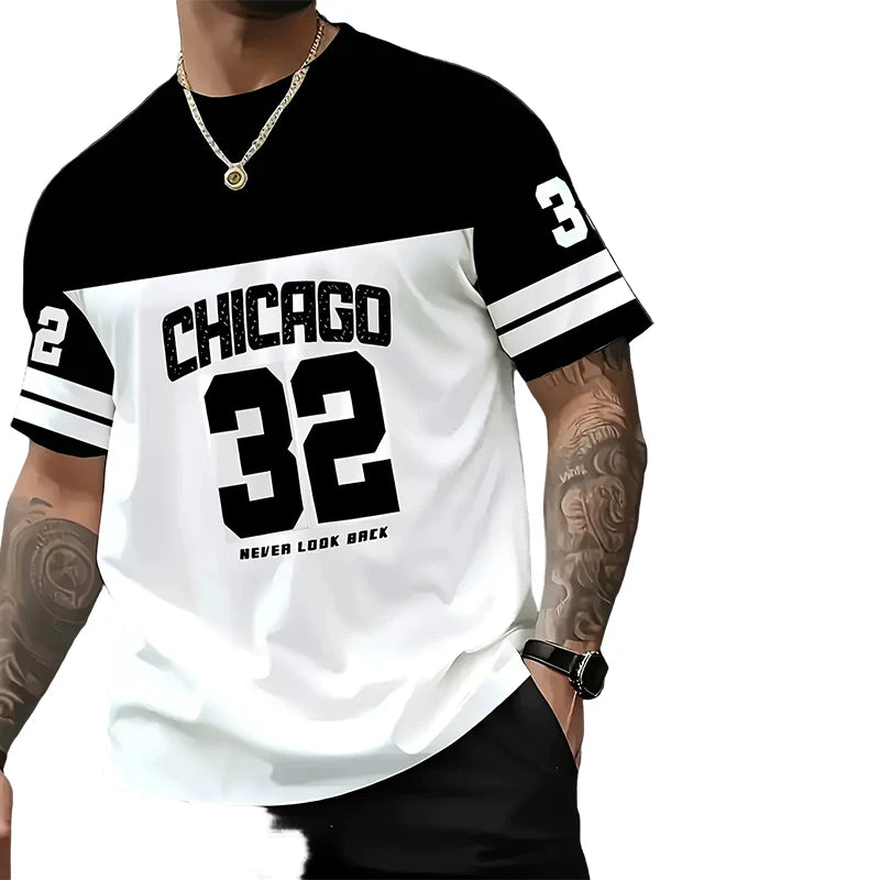🔥Summer Hot Sale - ONLY ￡10.99!!🔥Men's Casual Graphic Print T-Shirt
