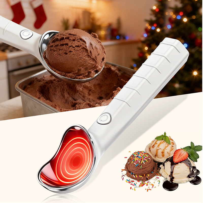 🏖️Summer Hot Sale -Up To 70%OFF!!⚡50K+ SOLD!🍨Electric Self-Melting Ice Cream Spoon