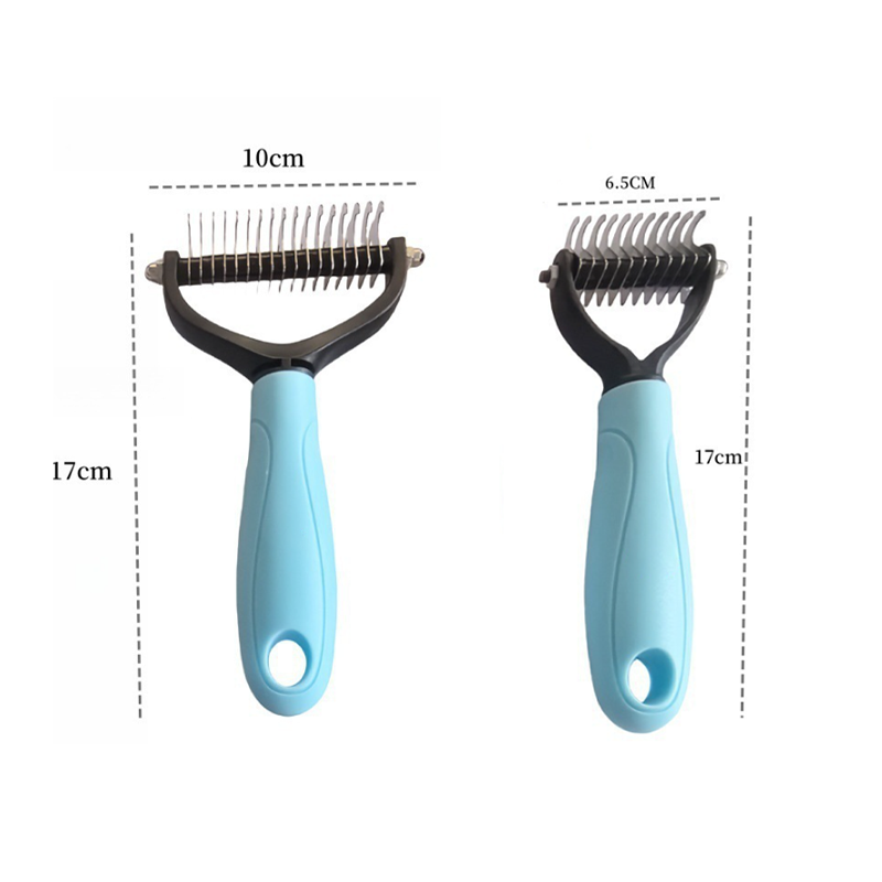 ⏰LAST DAY SALE: Only £6.99🔥Dual-Sided Pet Grooming Comb for Dogs & Cats