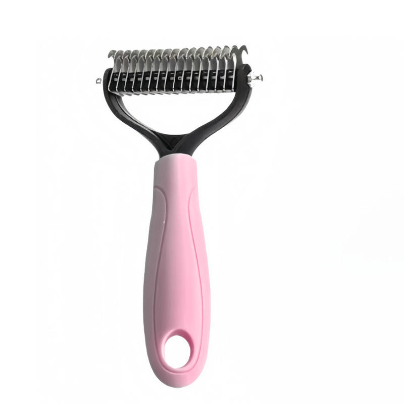 ⏰LAST DAY SALE: Only £6.99🔥Dual-Sided Pet Grooming Comb for Dogs & Cats